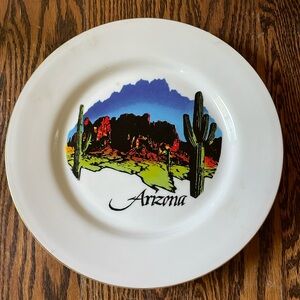Arizona decorative plate
